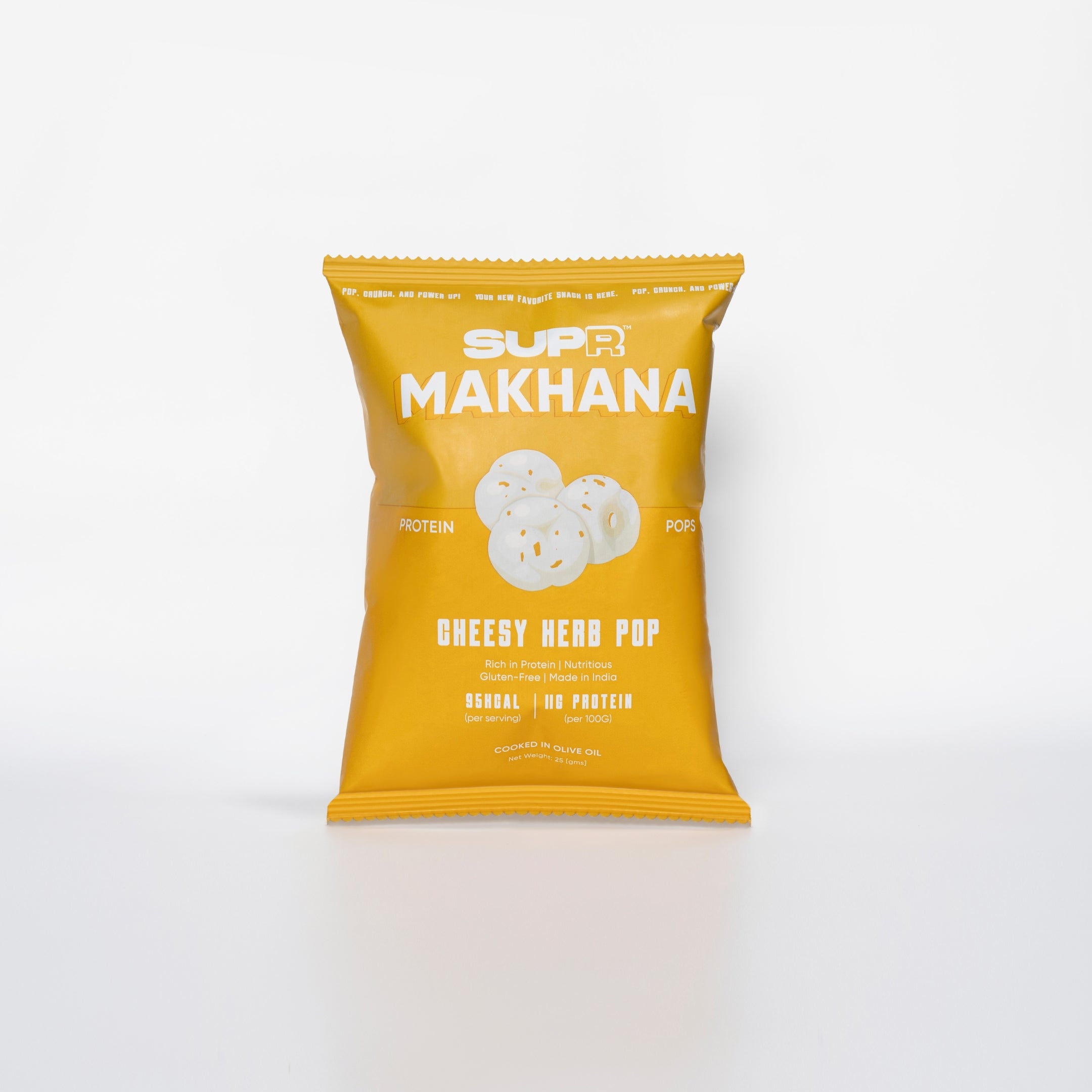 SUPR Makhana Cheesy Herb Pop (Multipack)