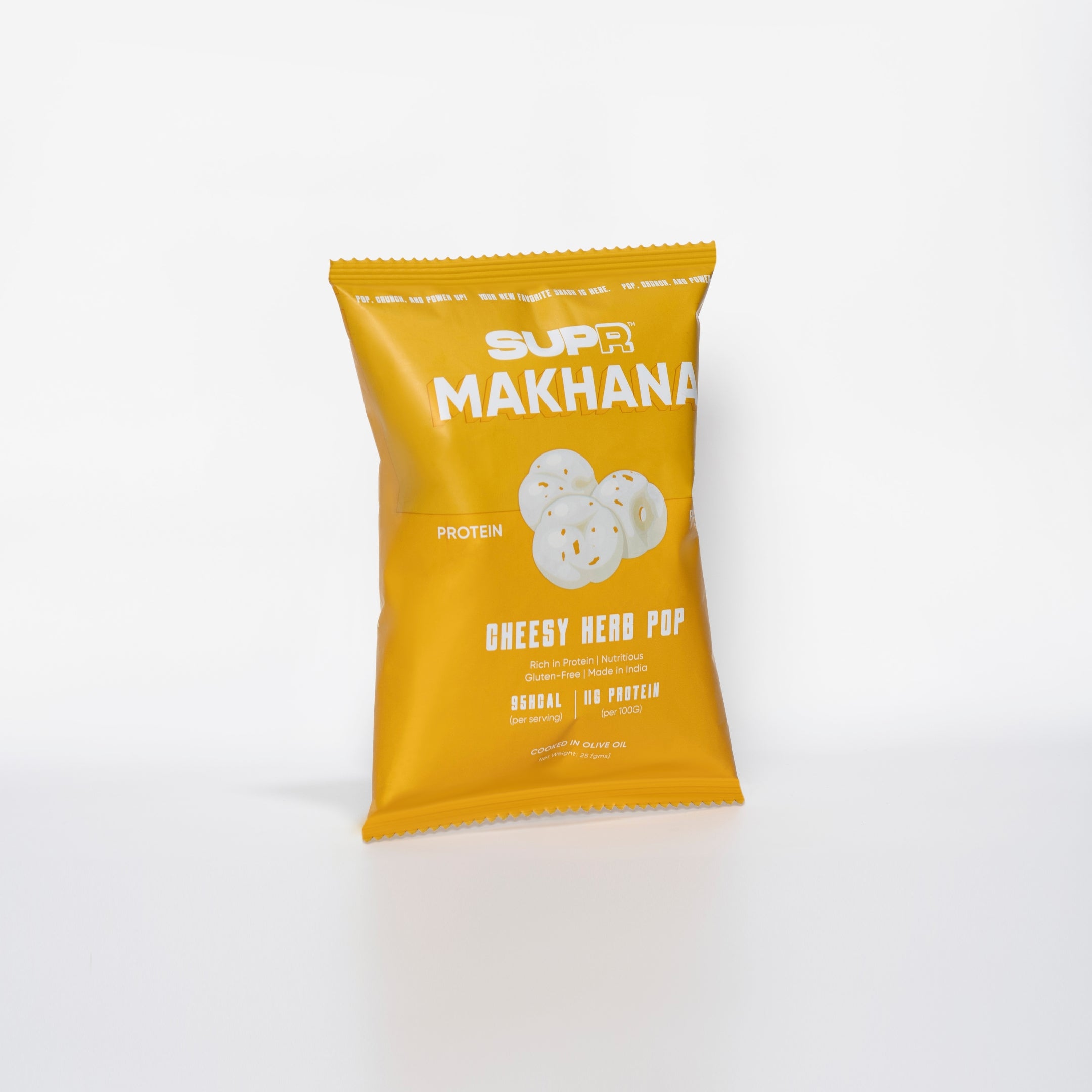 SUPR Makhana Cheesy Herb Pop (Multipack)