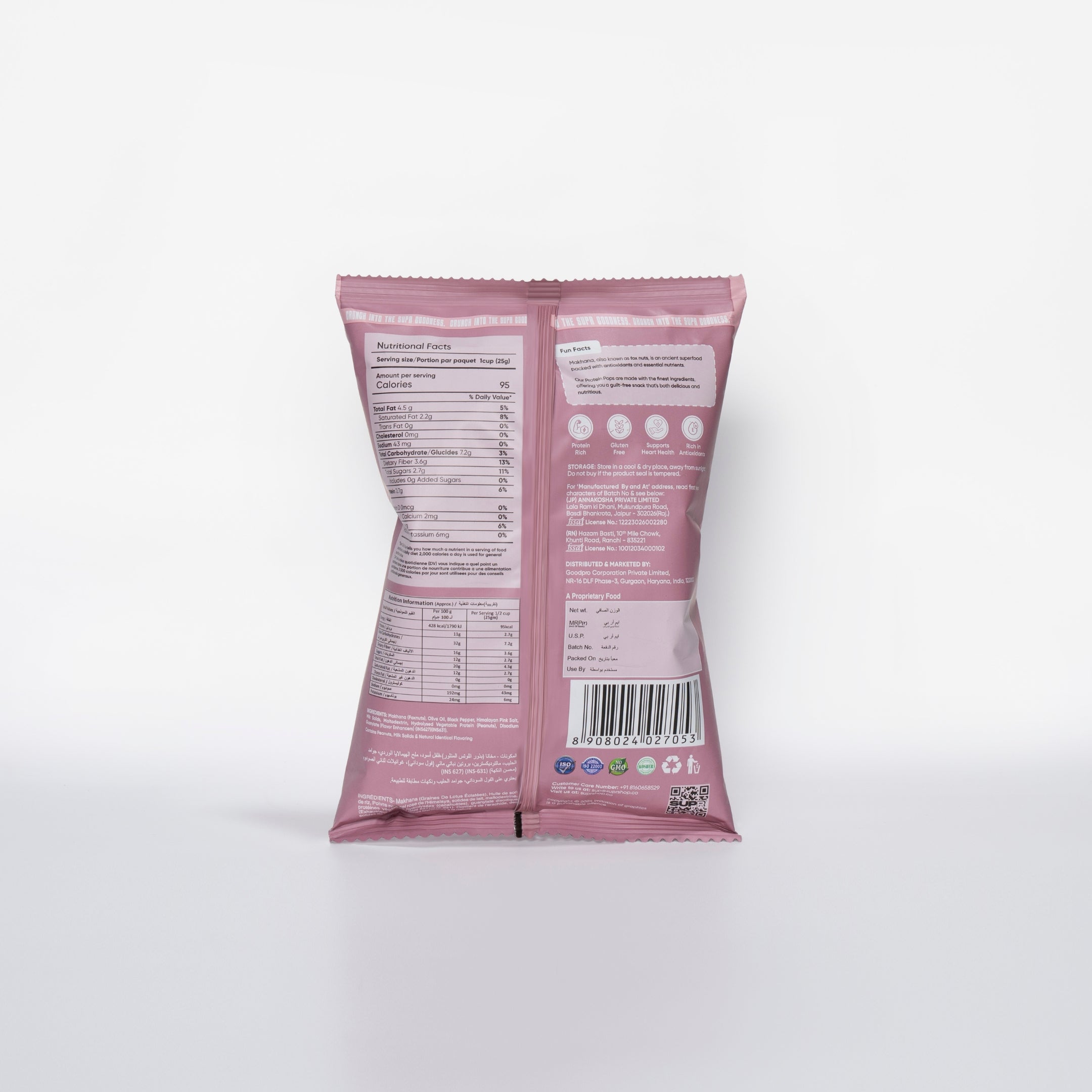 SUPR Makhana Pepper Pink (Multipack)
