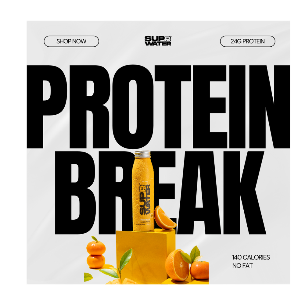 Supr Water Mango Orange Protein Drink - New D2C product from Food & Beverage category
